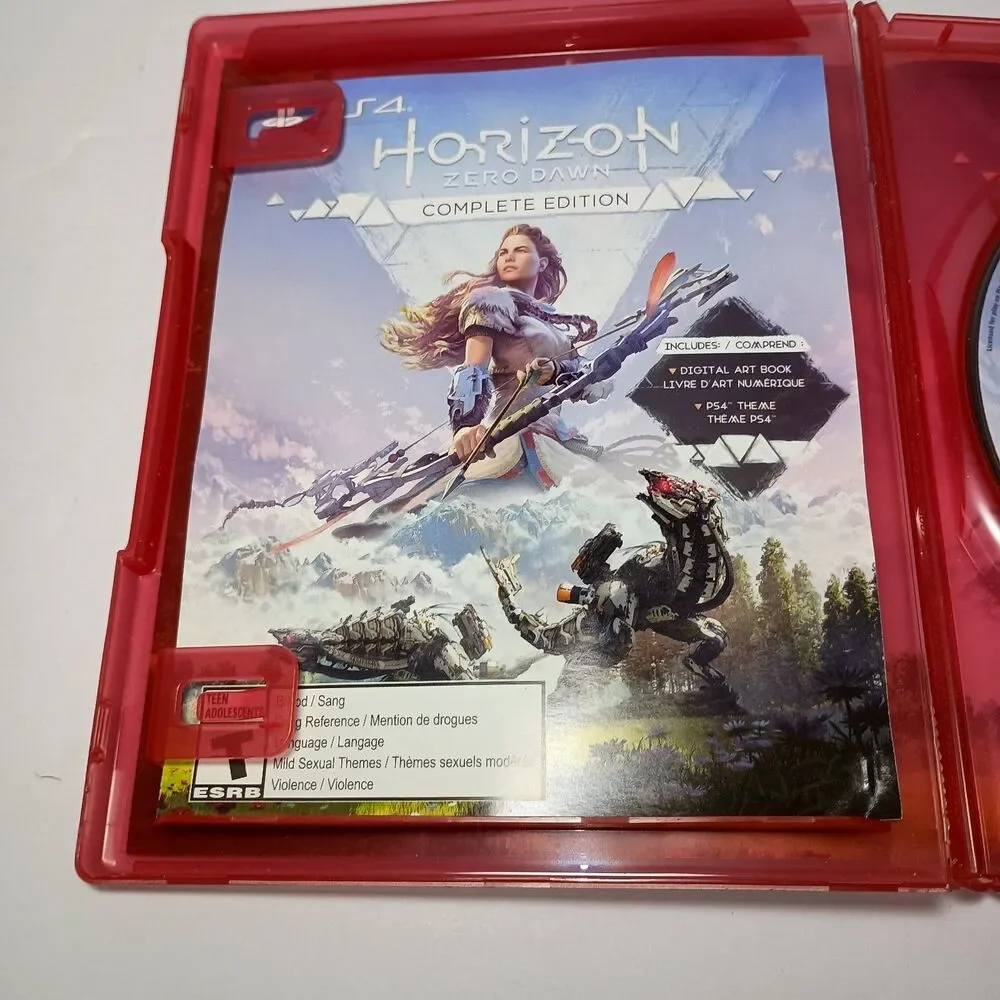Near Mint Horizon Zero Dawn: Complete Edition PS4 Video Game CIB PlayStation 4